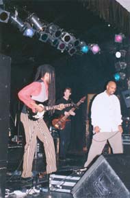 [ vernon reid, trey gunn and percy howard ]