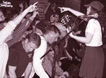 [ hell's belles at the fenix underground - photo by craig young ]